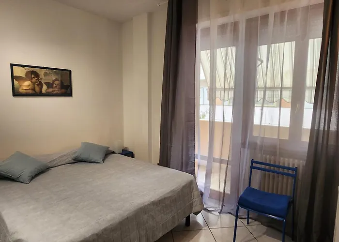 Quarto em Acomodações Particulares The Blue Porto SantʼElpidio